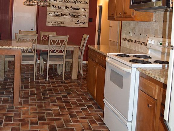 Brick flooring