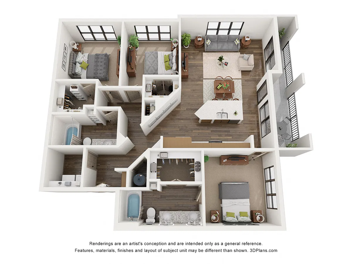 Floor plan C1