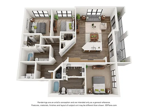 Floor plan C1