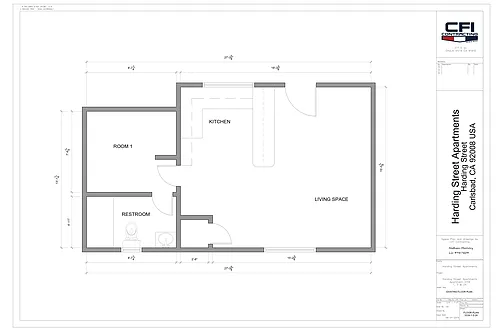 Floor plan Studio