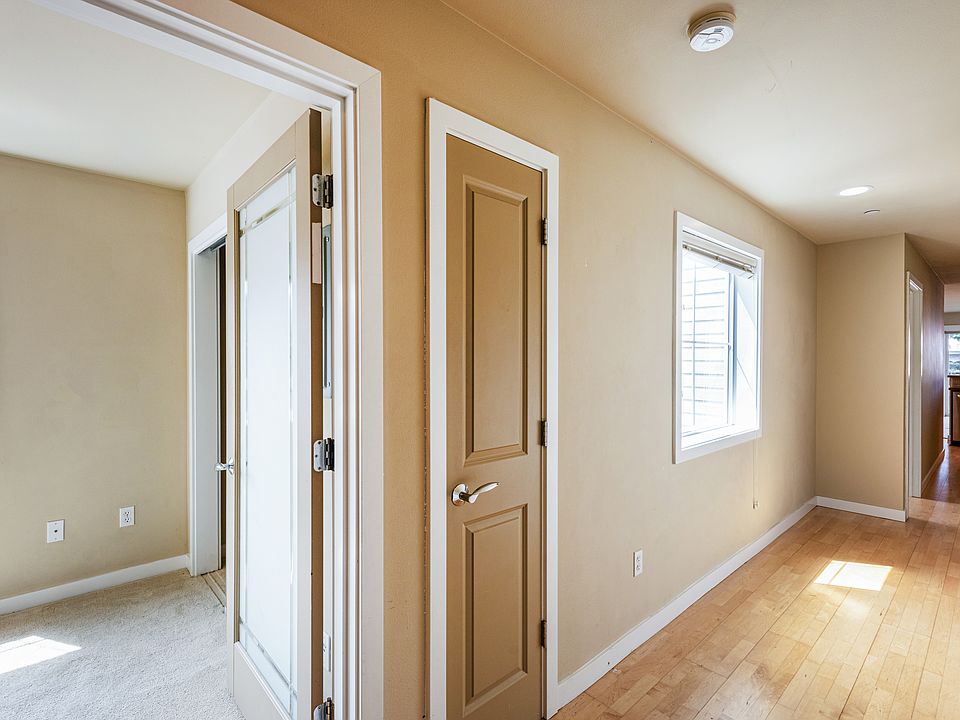 The entryway has a coat closet.