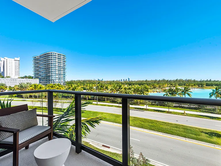 Private balcony