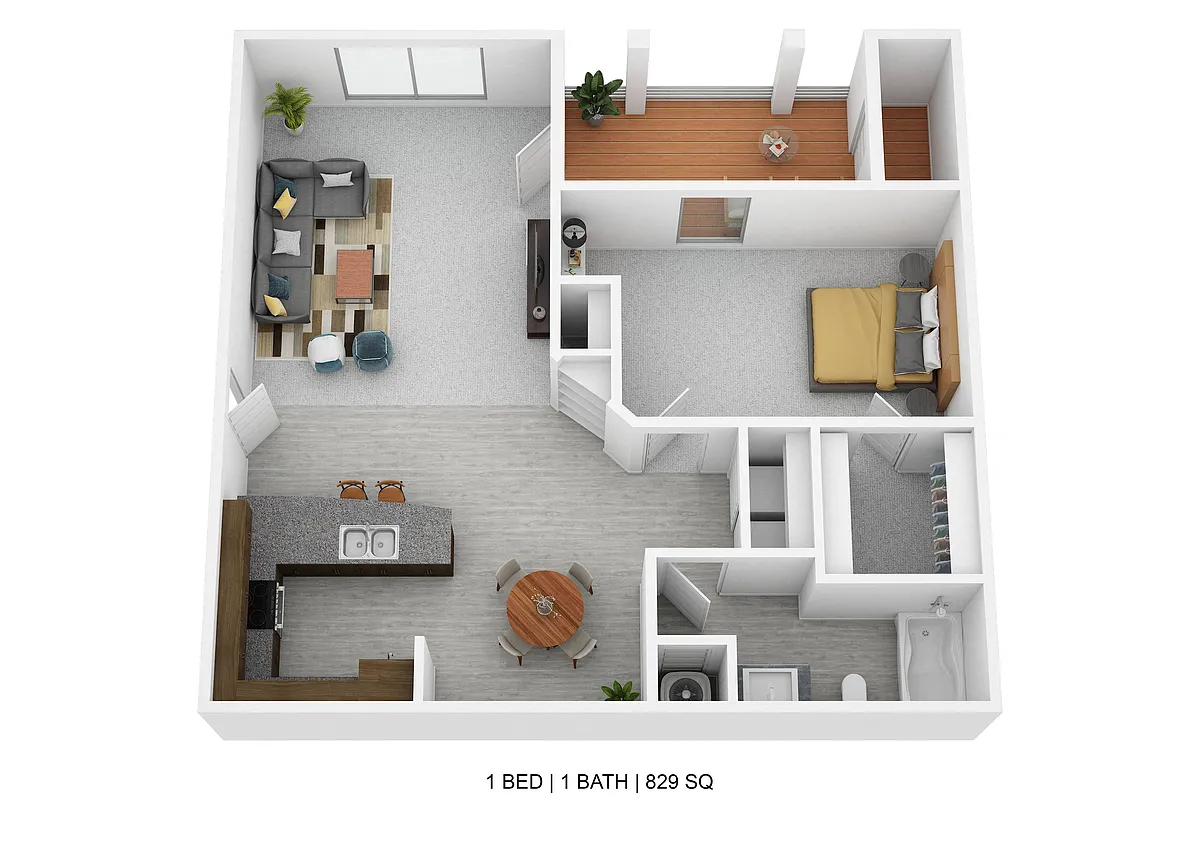 Floor plan The Bay