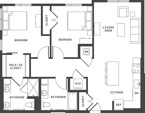 Floor plan B13