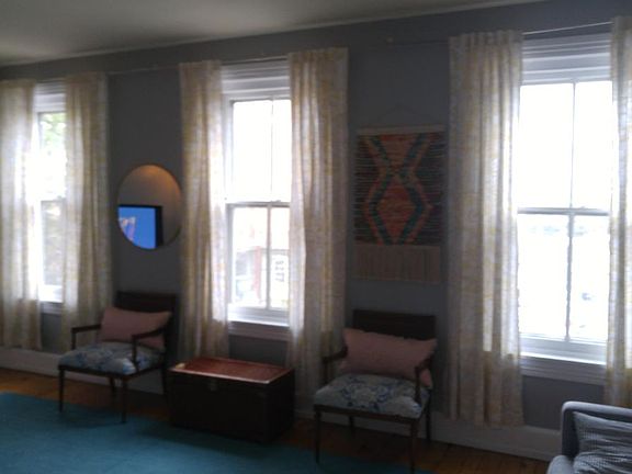 Living Room example before remodel- 3 big windows