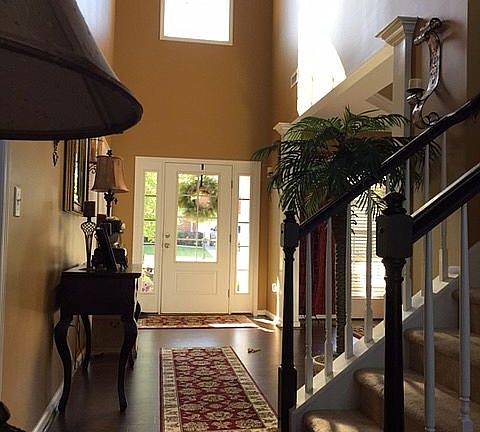 Front entry/new lights