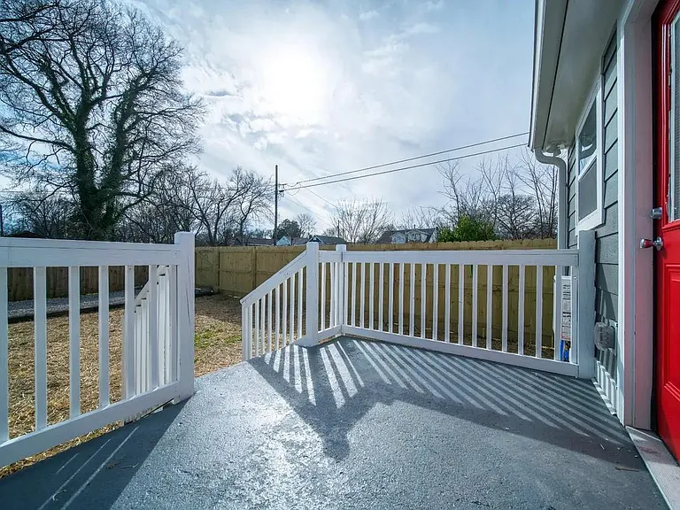 Back patio