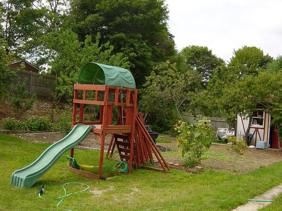Fenced in Backyard