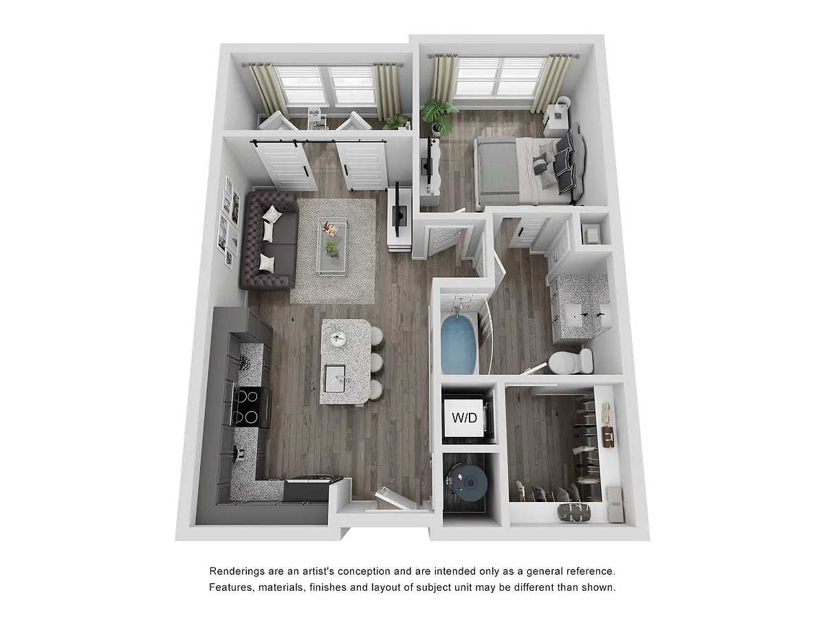 Floor plan A1d