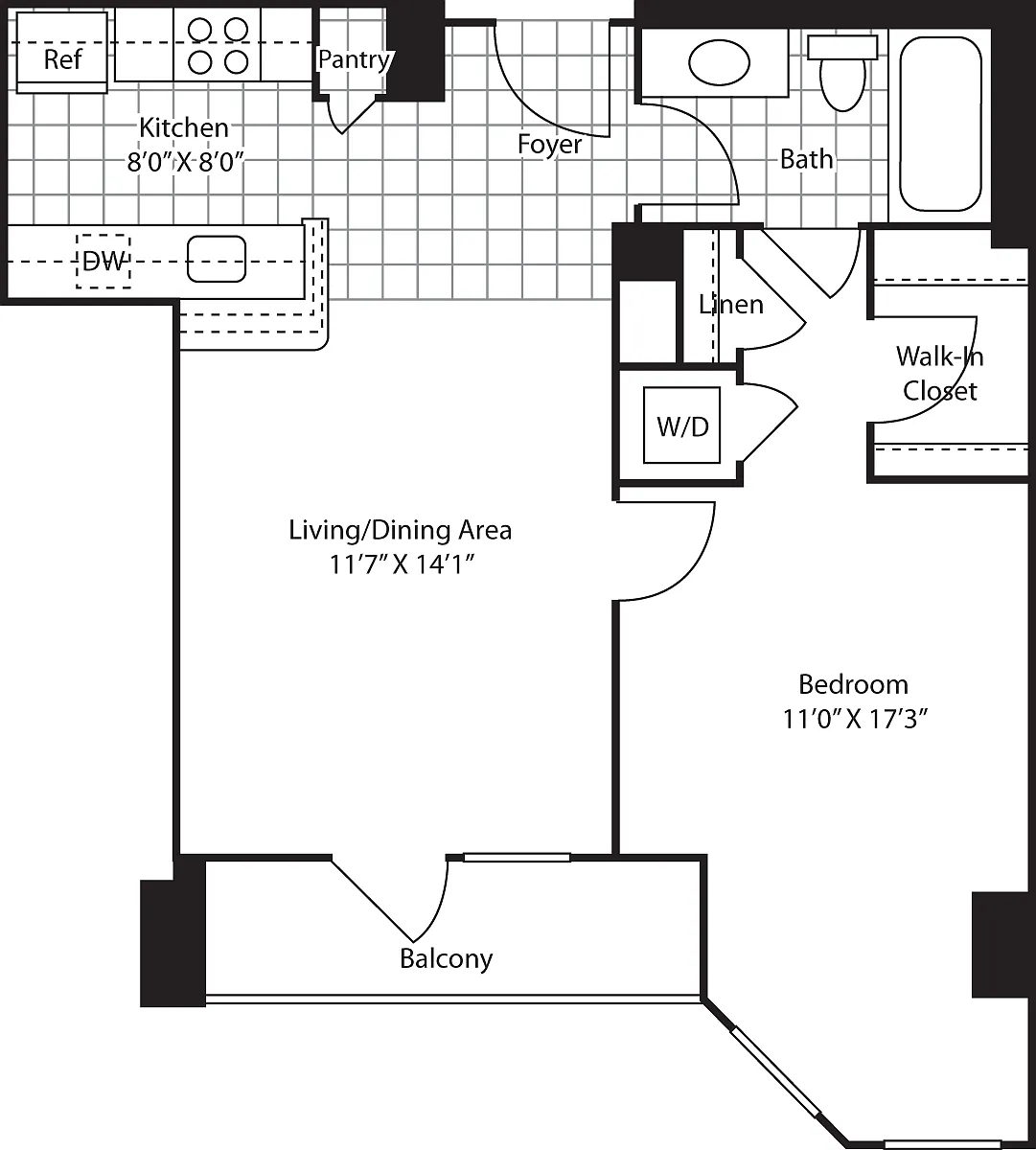 Floor plan Bismarck