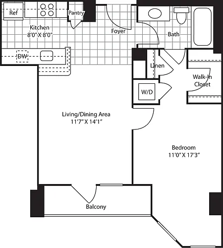 Floor plan Bismarck