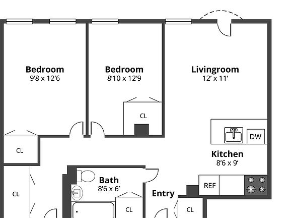 2nd image of 1230 Bedford Ave #4H