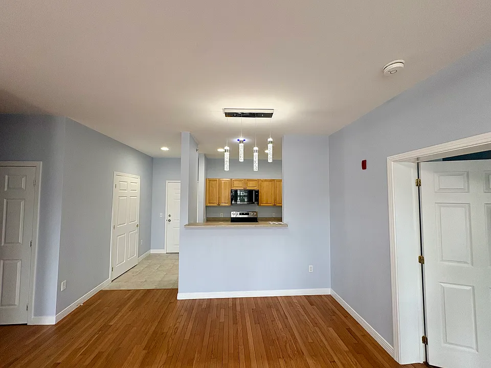 Living Room into Kitchen