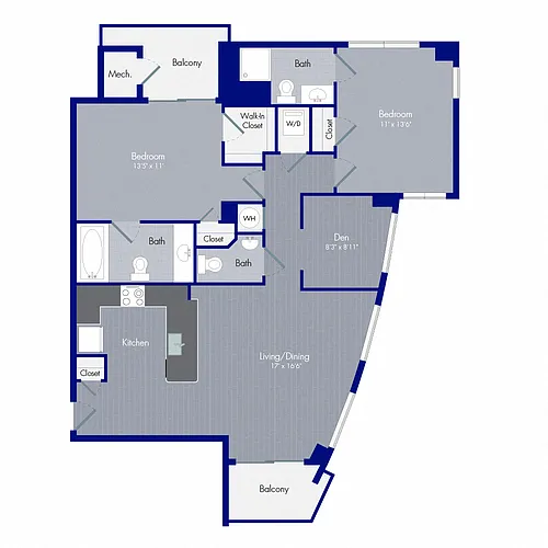 Floor plan Winchester B6P