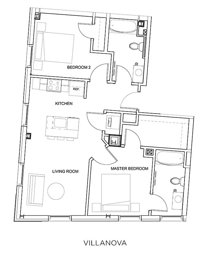 Floor plan Villanova