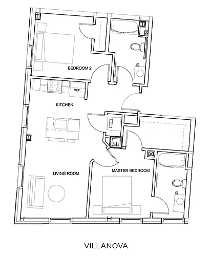 Floor plan Villanova
