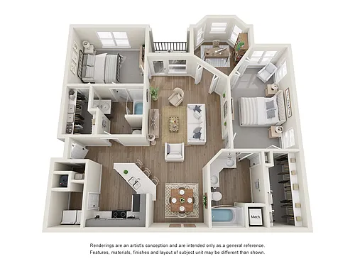Floor plan B3