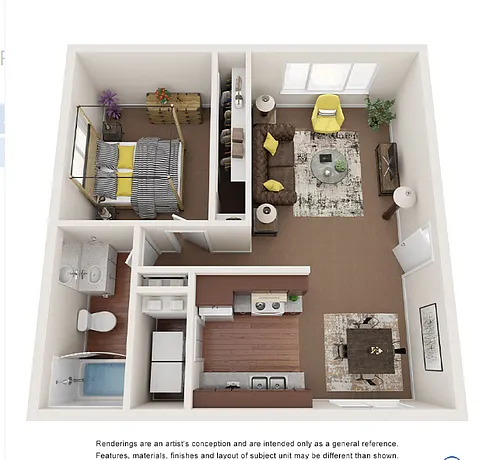 Floor plan Azure Platinum