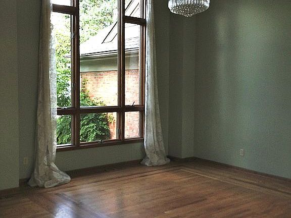 Dining room vaulted ceilings