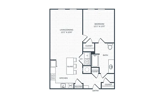Floor plan PH2 A3 ADA