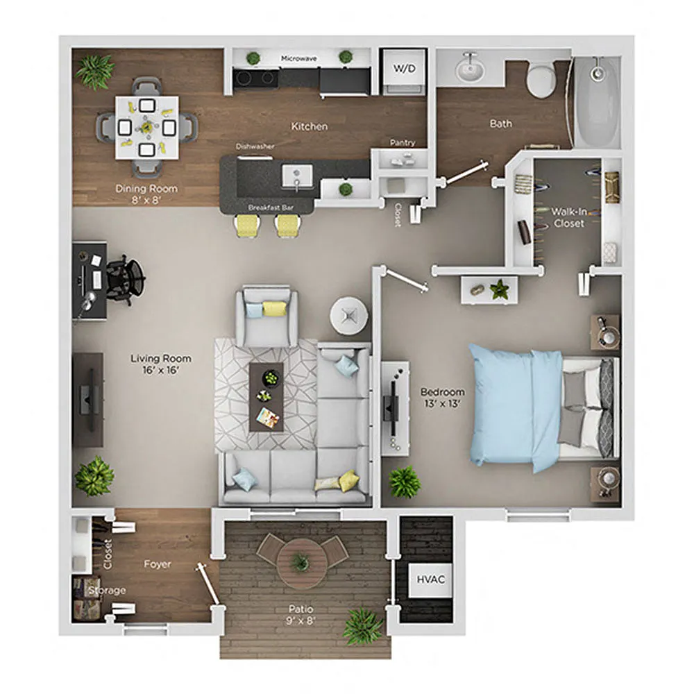 Floor plan A1