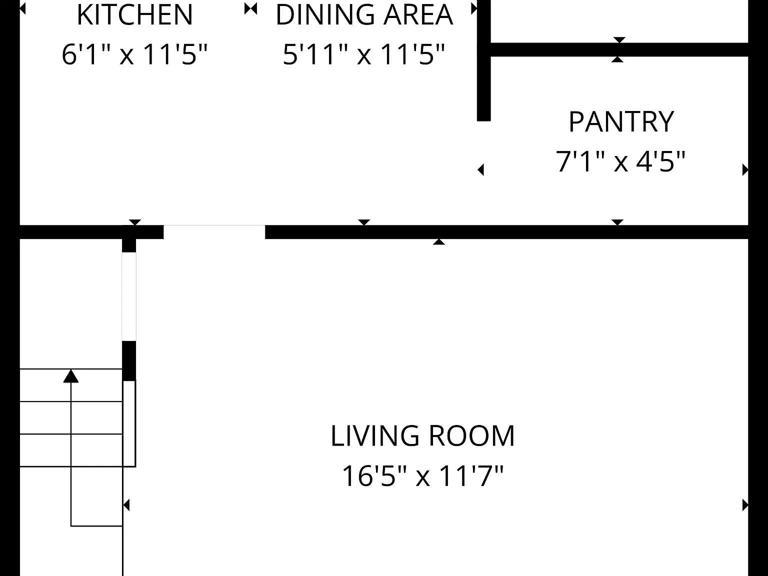 3 bed, 800 sqft, $1,600 — Photo 3
