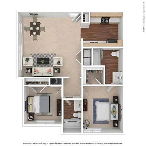 Floor plan The Hilltop