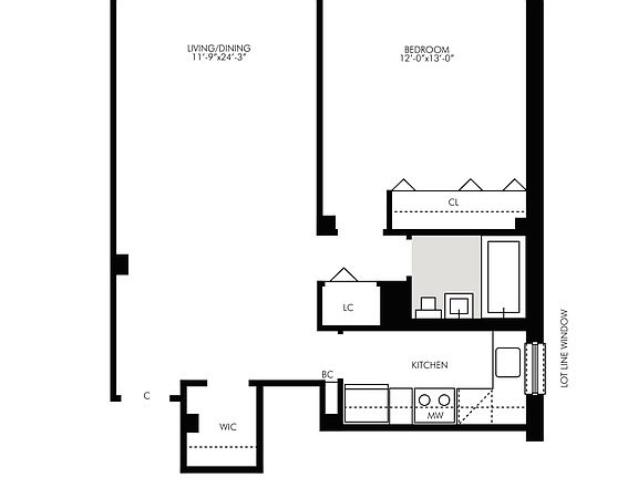 2nd image of 340 E 34th St APT 17C