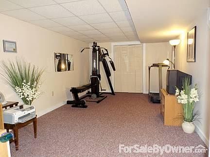 Extra room in basement