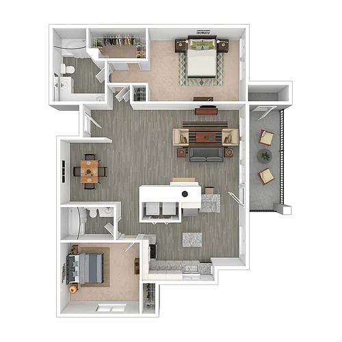Floor plan B3