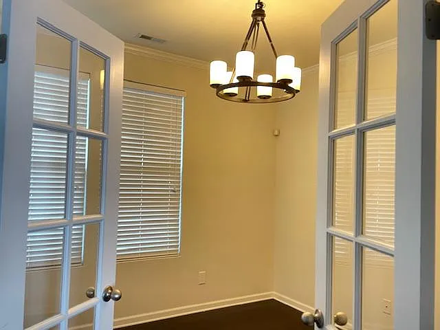 Study located downstairs