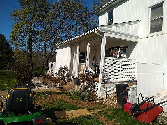 back porch and walk