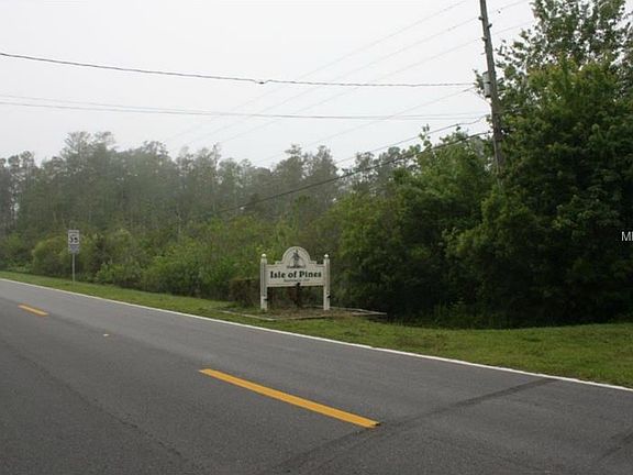 vacant land entrance way to property