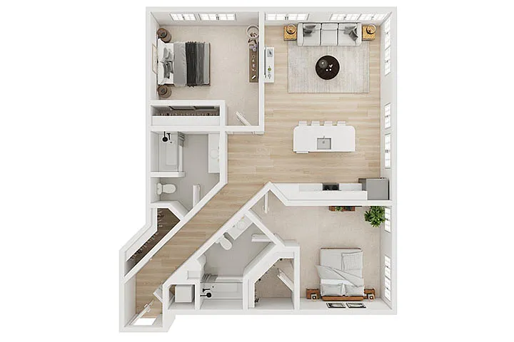 Floor plan B62