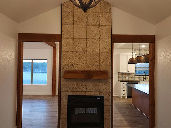 Wood Burning Fireplace