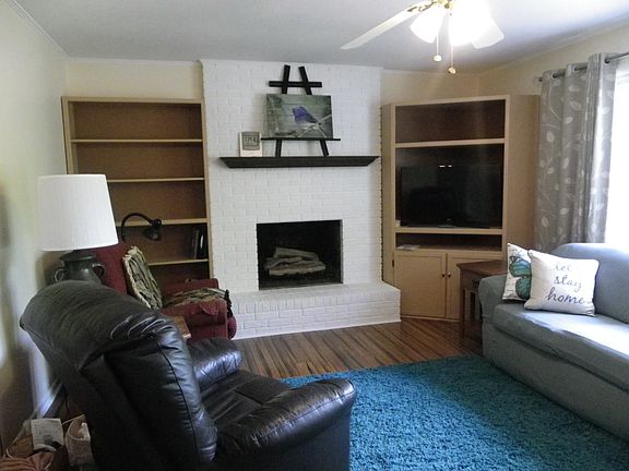 Living Room and Fireplace