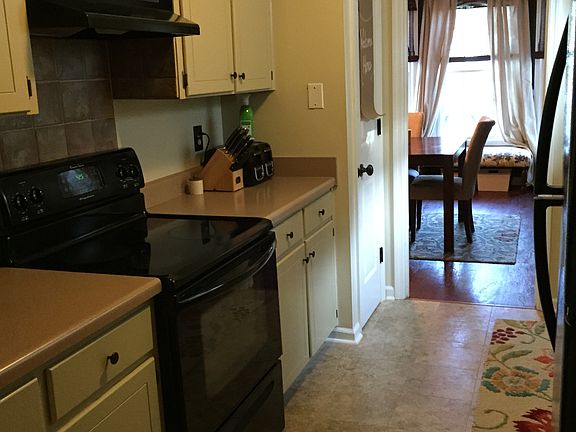 Kitchen off dining room