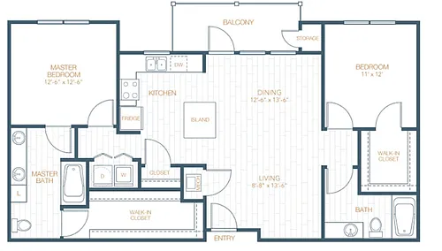 Floor plan B3