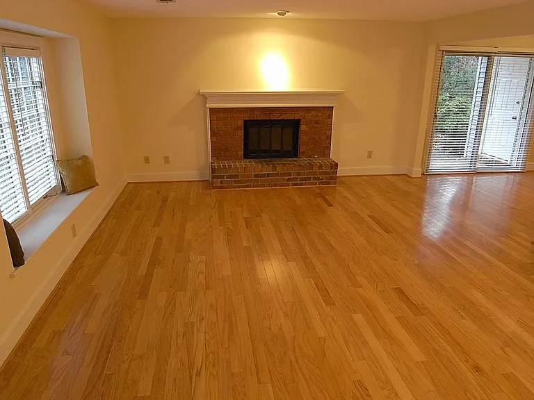 Beautiful Gas Fireplace in Living Room
