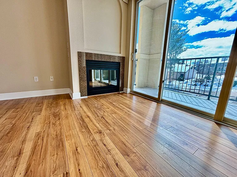 Living room, fireplace