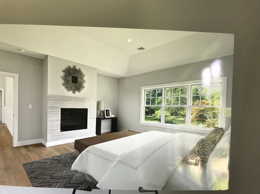  Master Bedroom w FP / Staged
