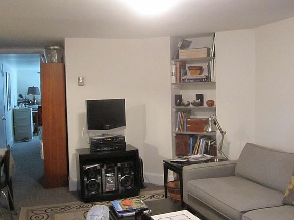 Back of living room toward bedroom as it was furnished