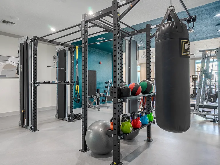 Spacious Fitness Center