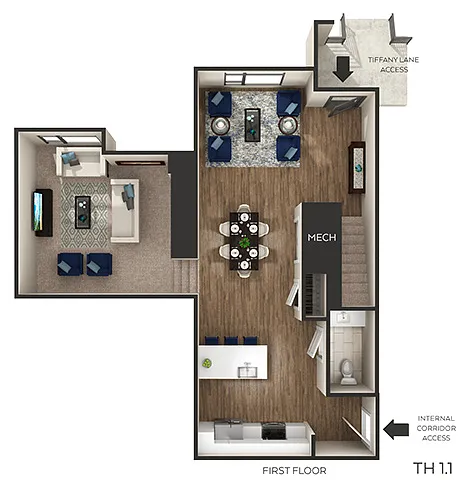 Floor plan Fisher