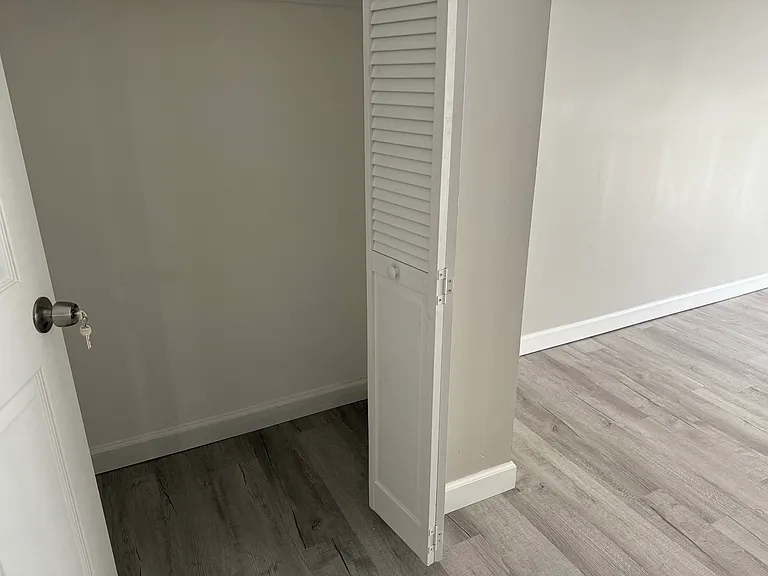 closet in converted garage
