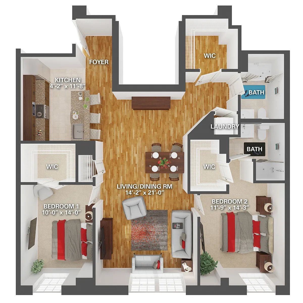 Floor plan Blue Crest