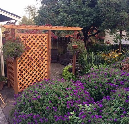 Side Yard entrance to Garden Patio