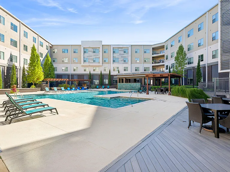 Resort-Style Pool and Cabanas