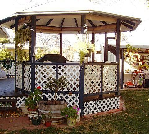 gazebo in your back yard