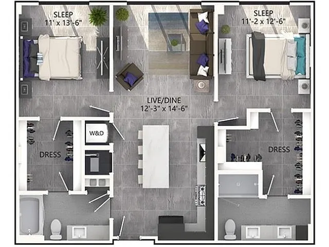 Floor plan C4P